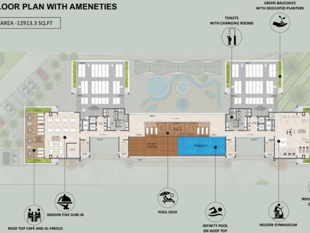 3 BHK Apartment in Sector 88A for resale Gurgaon. The reference number is 20786656