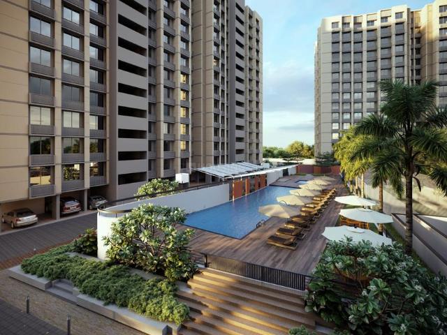 3 BHK Apartment in Shela for rent Ahmedabad. The reference number is 19424152