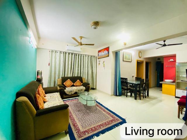 3 BHK Apartment in Shela for rent Ahmedabad. The reference number is 20735640