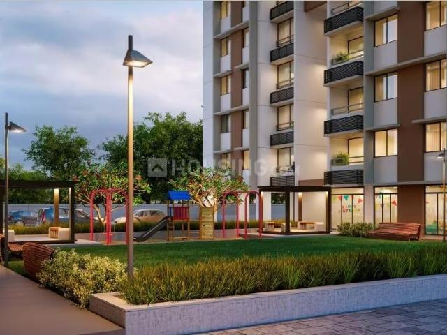 3 BHK Apartment in Shela for resale Ahmedabad. The reference number is 12840420