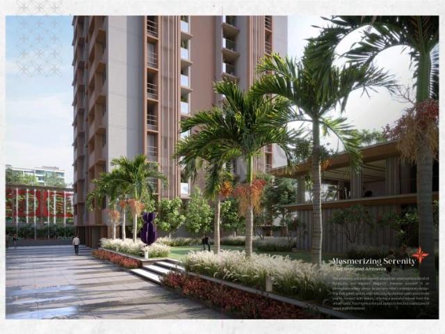 3 BHK Apartment in Shela for resale Ahmedabad. The reference number is 14388080