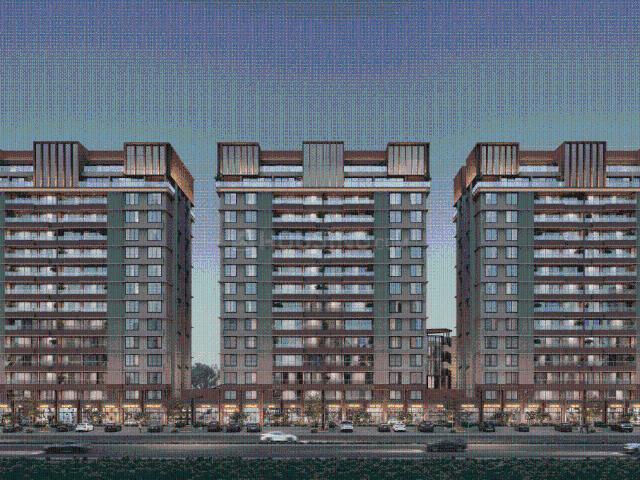 3 BHK Apartment in Shela for resale Ahmedabad. The reference number is 18402641