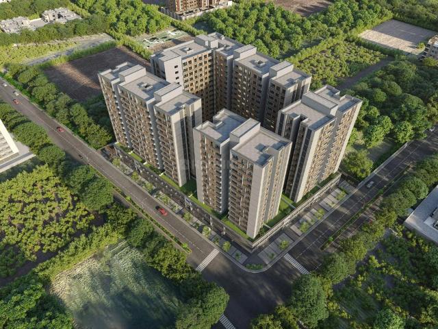 3 BHK Apartment in Shela for resale Ahmedabad. The reference number is 19443607