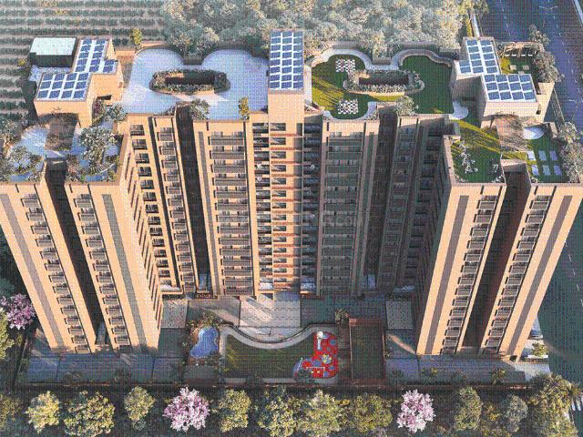 3 BHK Apartment in Shela for resale Ahmedabad. The reference number is 20504346