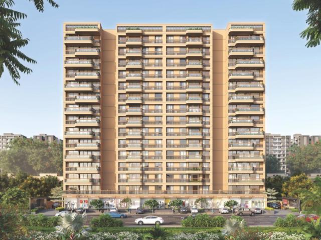 3 BHK Apartment in Shela for resale Ahmedabad. The reference number is 20655443