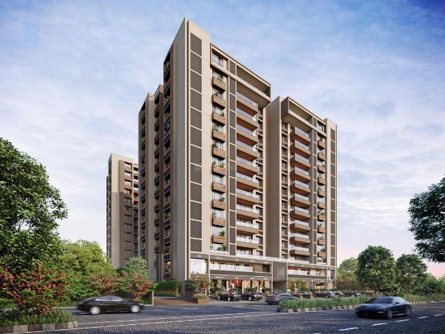 3 BHK Apartment in Shela for resale Ahmedabad. The reference number is 20382172