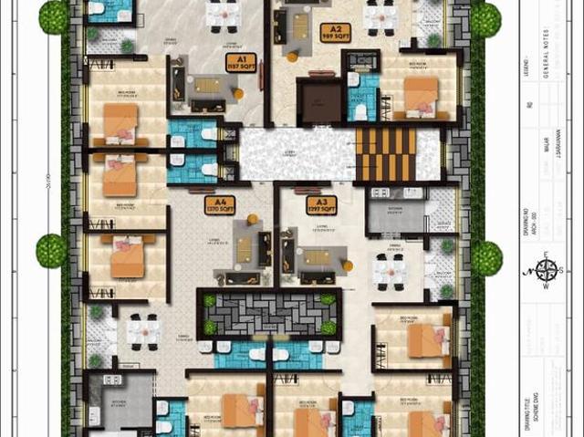 3 BHK Apartment in Sholinganallur for resale Chennai. The reference number is 14591317