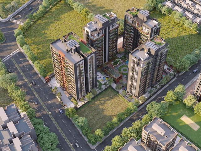 3 BHK Apartment in Pal Gam for resale Surat. The reference number is 17582492