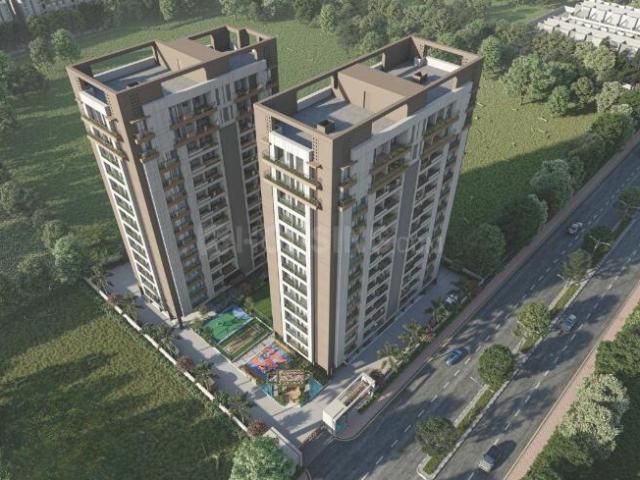 3 BHK Apartment in Pal Gam for resale Surat. The reference number is 20306435