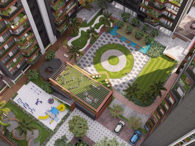3 BHK Apartment in Pal Gam for resale Surat. The reference number is 20740697