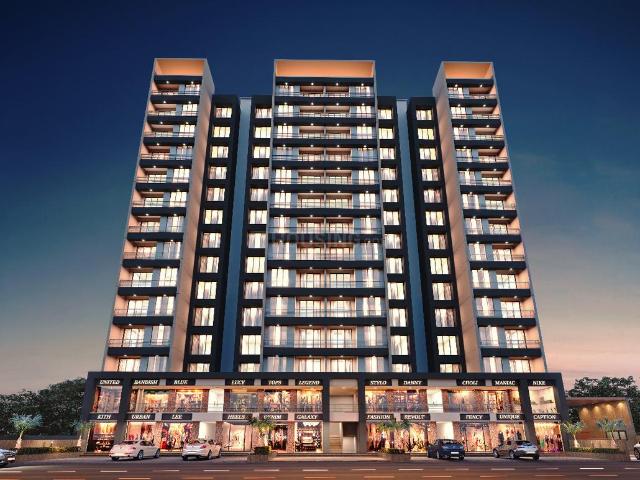 3 BHK Apartment in Palanpur for resale Surat. The reference number is 20535045