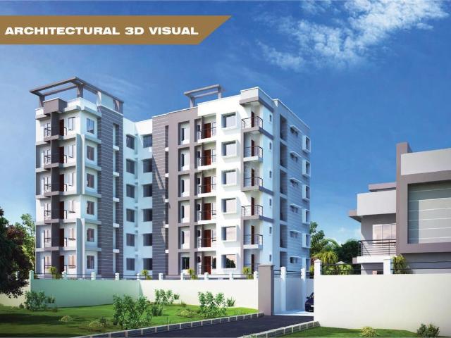 3 BHK Apartment in Panjabari for resale Guwahati. The reference number is 18721499