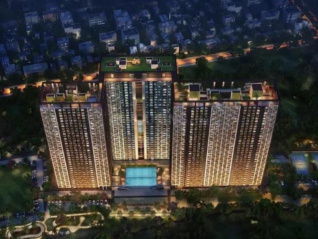 3 BHK Apartment in R.K. Hegde Nagar for resale Thanisandra Main Road. The reference number is 15145830