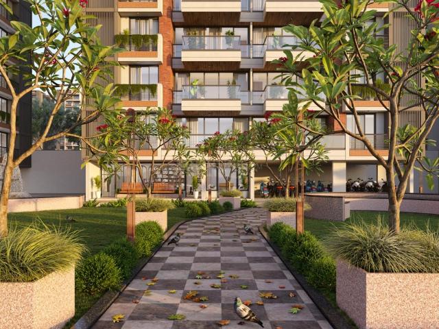 3 BHK Apartment in Raysan for resale Gandhinagar. The reference number is 16153830
