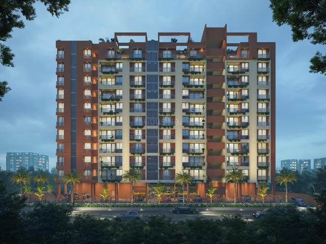 3 BHK Apartment in Raysan for resale Gandhinagar. The reference number is 20013465