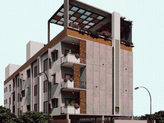 3 BHK Apartment in RS Puram for resale Mettupalayam Road. The reference number is 17419880