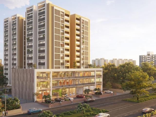 3 BHK Apartment in Thaltej for rent Ahmedabad. The reference number is 20987359