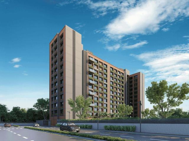 3 BHK Apartment in Thaltej for resale Ahmedabad. The reference number is 6405735