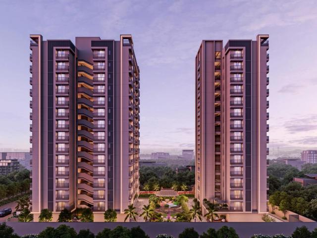 3 BHK Apartment in Thaltej for resale Ahmedabad. The reference number is 20665193