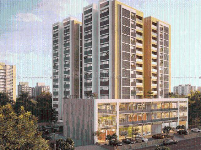 3 BHK Apartment in Thaltej for resale Ahmedabad. The reference number is 20897466