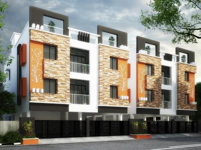 3 BHK Apartment in Thoraipakkam for resale Chennai. The reference number is 2932258