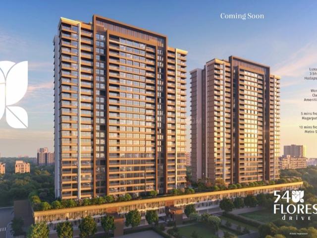 3 BHK Apartment in Upper Kharadi for resale Pune. The reference number is 19716503