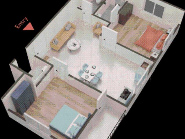 3 BHK Apartment in Uttarpara for resale Hooghly. The reference number is 18775107