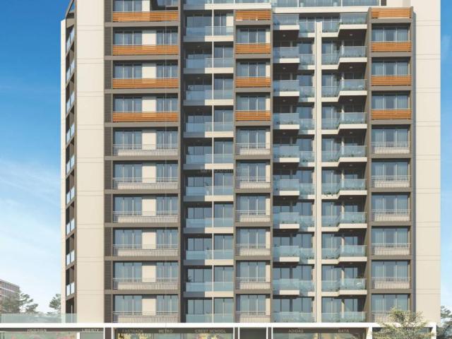 3 BHK Apartment in Vavol for resale Gandhinagar. The reference number is 20572644
