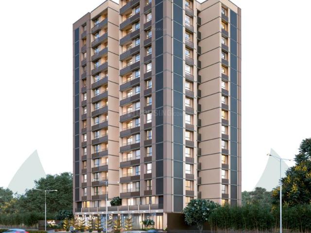 3 BHK Apartment in Vaishno Devi Circle for rent Ahmedabad. The reference number is 20325592