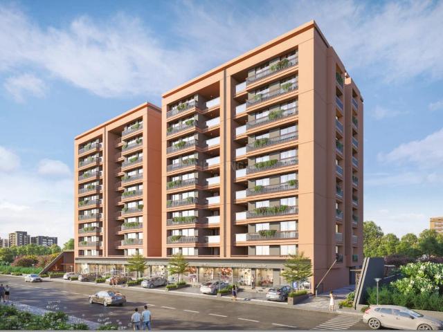 3 BHK Apartment in Vaishno Devi Circle for resale Ahmedabad. The reference number is 19893618