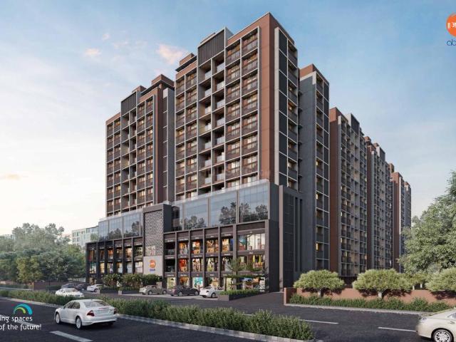 3 BHK Apartment in Vaishno Devi Circle for resale Ahmedabad. The reference number is 19898639