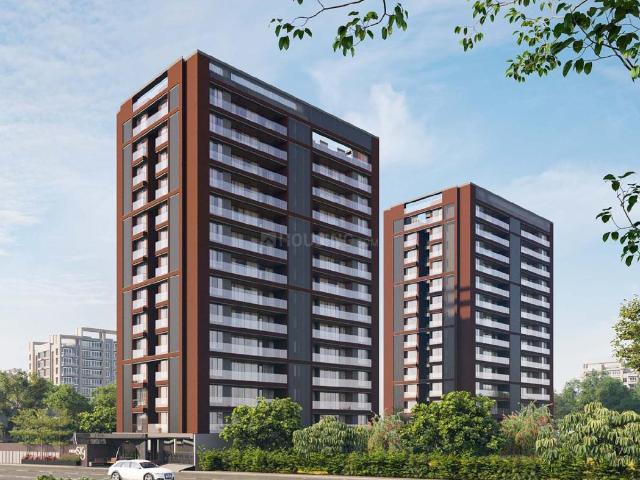 3 BHK Apartment in Vaishno Devi Circle for resale Ahmedabad. The reference number is 20582376