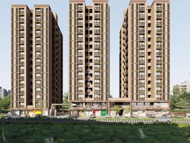 3 BHK Apartment in Vaishno Devi Circle for resale Ahmedabad. The reference number is 20648815