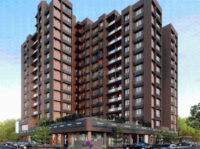3 BHK Apartment in Vaishno Devi Circle for resale Ahmedabad. The reference number is 20892590