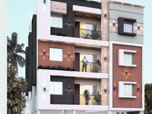 3 BHK Apartment in Velachery for resale Chennai. The reference number is 20322355