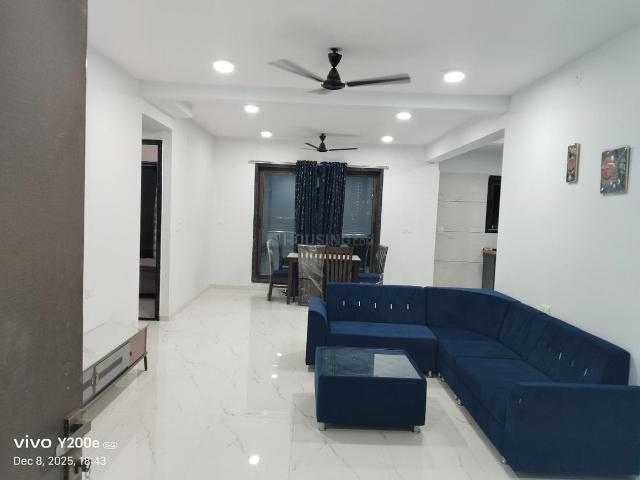 3 BHK Apartment in Vesu for rent Surat. The reference number is 19044558
