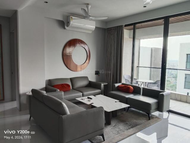3 BHK Apartment in Vesu for rent Surat. The reference number is 20157023