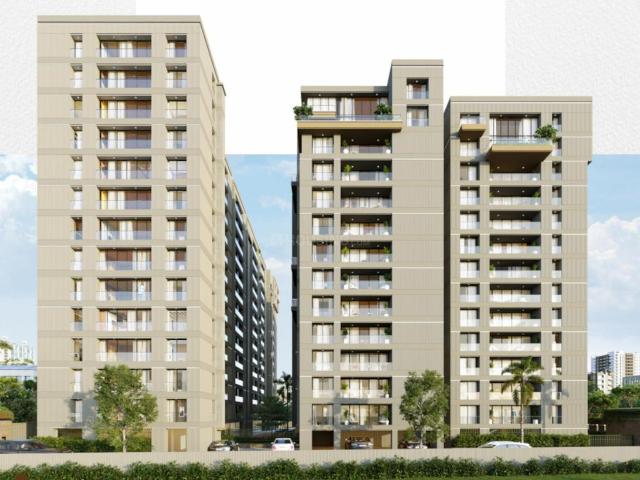 3 BHK Apartment in Vesu for rent Surat. The reference number is 20757306