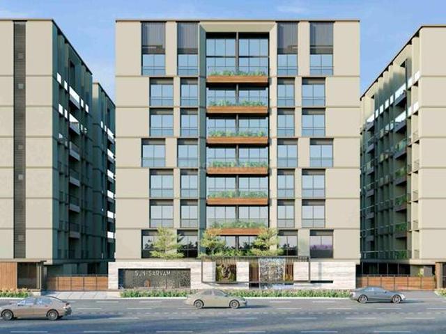 3 BHK Apartment in Vesu for resale Surat. The reference number is 20595137