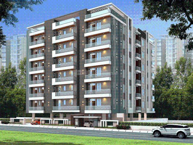 3 BHK Apartment in Vidhyut Nagar for resale Ajmer Road. The reference number is 16692774