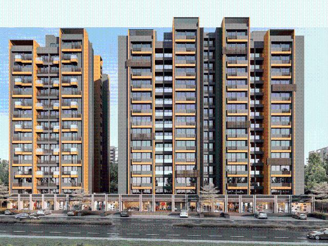 3 BHK Apartment in Zundal for rent Ahmedabad. The reference number is 20437047