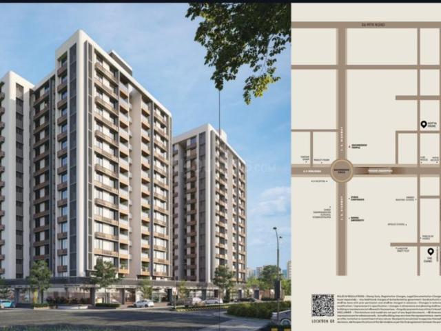 3 BHK Apartment in Zundal for resale Ahmedabad. The reference number is 19931294
