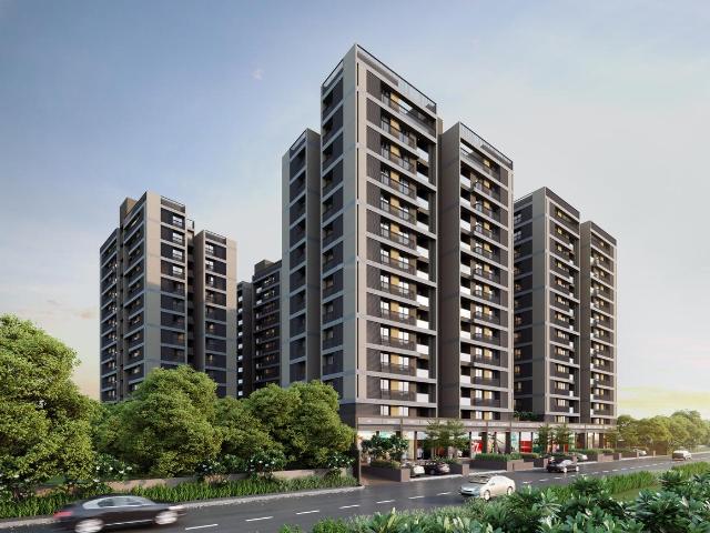 3 BHK Apartment in Zundal for resale Ahmedabad. The reference number is 19969486