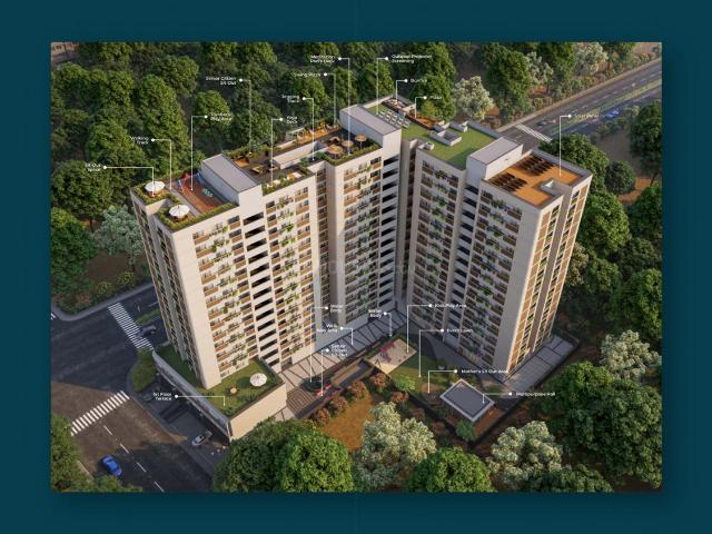 3 BHK Apartment in Zundal for resale Ahmedabad. The reference number is 20061391