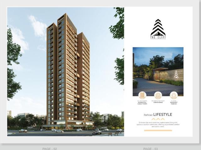 3 BHK Apartment in Zundal for resale Ahmedabad. The reference number is 20389149