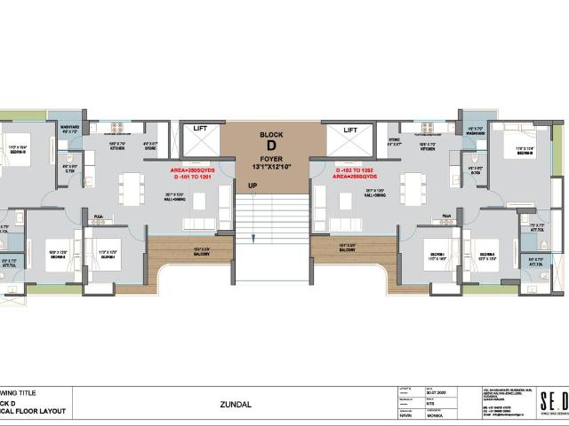 3 BHK Apartment in Zundal for resale Ahmedabad. The reference number is 20396093