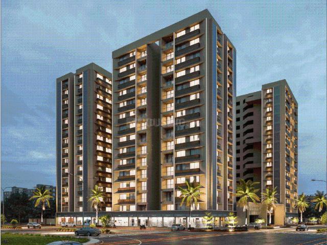 3 BHK Apartment in Zundal for resale Ahmedabad. The reference number is 20607389
