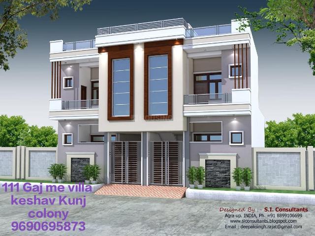 3 BHK Duplex in Shastripuram for resale Agra. The reference number is 19308230