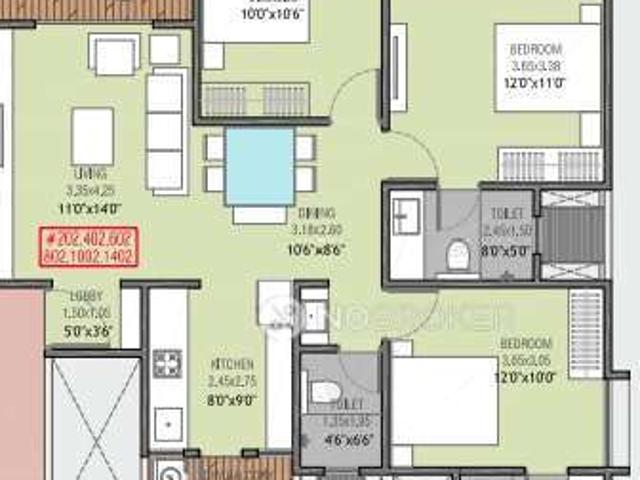 3 BHK Flat In Majestique Towers East For Sale In Kharadi