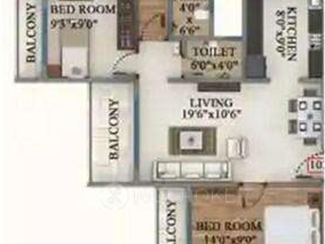 3 BHK Flat In Neelpadma Geetai Smruti For Sale In Dombivli